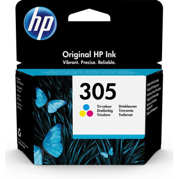 HP, 305 Tri-Color Original Ink Cartridge, 3YM60AE, 50 ML