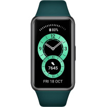 Huawei Band 6, All-Day Spo2 Monitoring, 1.47" Fullview Display, 2-Week Battery Life, Fast Charging, Heart Rate Monitoring, Sleep Tracking, 96 Workout Modes, Message Reminder - Forest Green