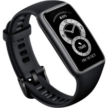 Huawei Band 6, All-Day Spo2 Monitoring, 1.47" Fullview Display, 2-Week Battery Life, Fast Charging, Heart Rate Monitoring, Sleep Tracking, 96 Workout Modes, Message Reminder - Graphite Black