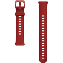 HUAWEI Band 7 Smartwatch Health and Fitness Tracker, Slim bezel less screen, 96 Workout Modes/Flame Red, 55029047, Small