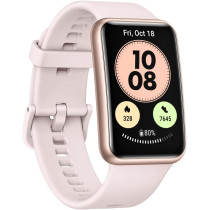 Huawei Smartwatch, 1.64 Inch Vivid AMOLED Display, Quick Workout Animations, Heart Rate Monitoring, Sakura Pink