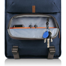 Lenovo 15.6" Laptop Urban Backpack B810, 15.6-Inch Laptop or Tablet, Sturdy, Water-Resistant Fabric, Padded Compartment, Anti-Theft Pocket, Business Casual, Travel or School, GX40R47785, Blue