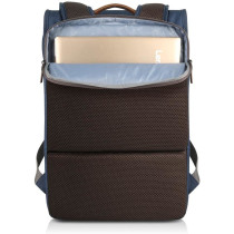 Lenovo 15.6" Laptop Urban Backpack B810, 15.6-Inch Laptop or Tablet, Sturdy, Water-Resistant Fabric, Padded Compartment, Anti-Theft Pocket, Business Casual, Travel or School, GX40R47785, Blue