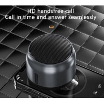 Lenovo ThinkplUS K3 Speaker, Bluetooth Version 5.0 Spearker/Outdoor Loudspeaker with 1200 mAh Battery Capacity, Black Color