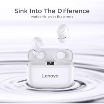 Lenovo True Wireless Stereo In-Ear Earphone HT18 (White)