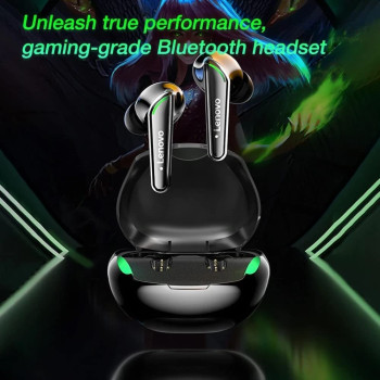 Lenovo XT92 Thinkplus Gaming Earbuds, Black