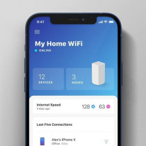 Linksys Mesh Wifi 6 Router Home Wifi System, (2,700 Ft, 30+ Devices, Ax5400) - Atlas Pro 6 - Wifi Router & Extender Replacement - Mx5501-Amz