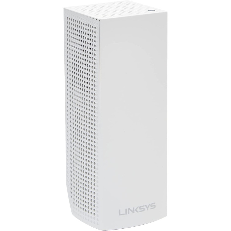 Linksys WHW0301 Velop Tri-Band Whole Home Mesh Wifi System (Ac2200 Wifi Router/Wifi Extender, 1-Pack, White)