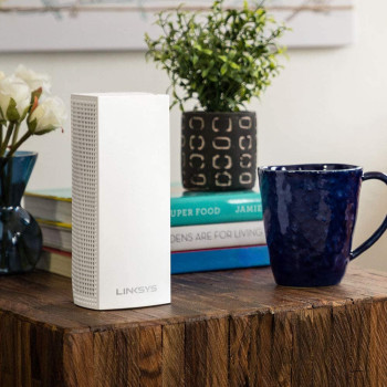 Linksys WHW0302 Velop Tri-Band Whole Home Wi-Fi Mesh System Router, White, Pack Of 2