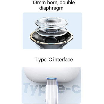 LivePods LP40 TWS Semi-In-Ear Earbuds BT 5.0 True Wireless Earbuds with Touch Control Handsfree Call Stereo Sound Noise Cancelling Headphones with Two-Ear Design