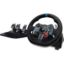 Logitech G29 Driving Force Racing Wheel and Floor Pedalsfor PS5, PS4, PC, Mac - Black