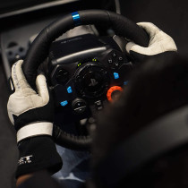 Logitech G29 Driving Force Racing Wheel and Floor Pedalsfor PS5, PS4, PC, Mac - Black
