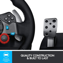 Logitech G29 Driving Force Racing Wheel and Floor Pedalsfor PS5, PS4, PC, Mac - Black