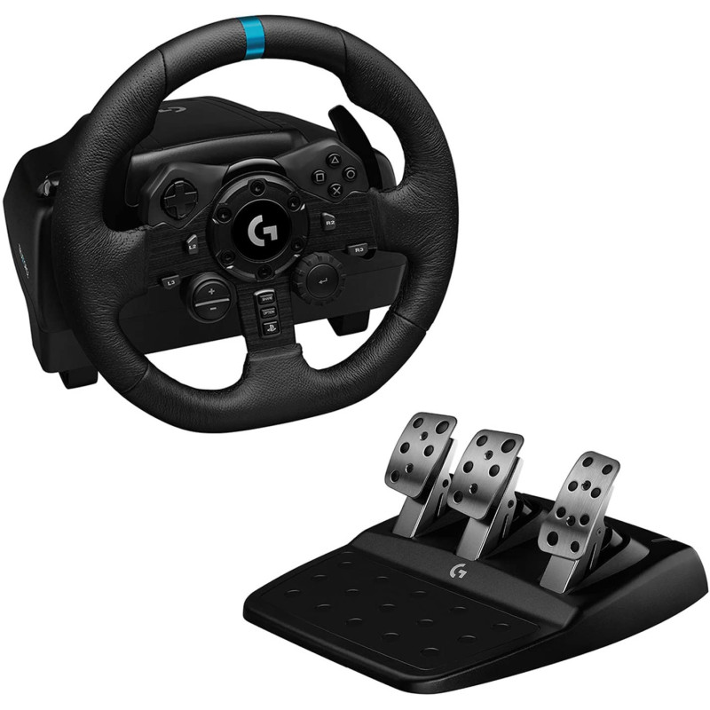 Logitech G923 Racing Wheel and Pedals for PS4 and PS5 - UAE Version