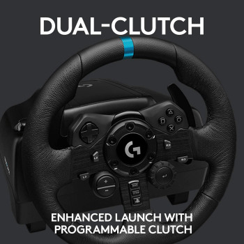 Logitech G923 Racing Wheel and Pedals for PS4 and PS5 - UAE Version