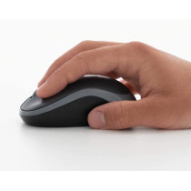 Logitech M185 Wireless Mouse Grey 910-002235 3 Buttons/1000Dpi/2,4Ghz