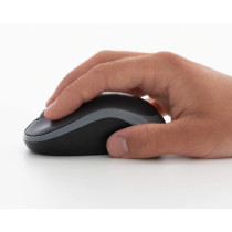 Logitech M185 Wireless Mouse, Black, Sold as 2 Each
