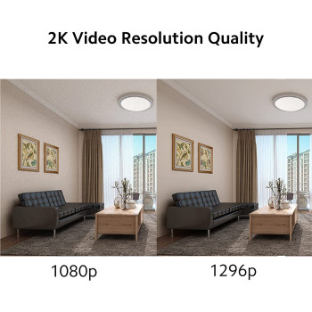 Mi 360deg Home Security Camera 2K Pro with Bluetooth Gateway BLE 4.2 l 2K Super Clear Image Quality Dual Band Wi-fi Connection l 3 Million Pixels Full Color in Low-Light AI Human Detection