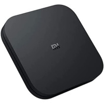 Mi Box S, Smart Tv Box, Intelligent 4K Ultra Hd Media Player, Work With Projector, Tvs & Mobile Phones, Powered By Android 8.1, - International Version- Black