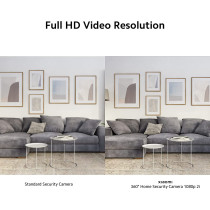 MI Xiaomi Wireless Home Security Camera 2i 2022 Edition Full HD Picture 360 View 2MP AI Powered Motion Detection Enhanced Night Vision| Talk Back Feature (2 Way Calling), 1080p, White