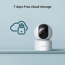 MI Xiaomi Wireless Home Security Camera 2i 2022 Edition Full HD Picture 360 View 2MP AI Powered Motion Detection Enhanced Night Vision| Talk Back Feature (2 Way Calling), 1080p, White