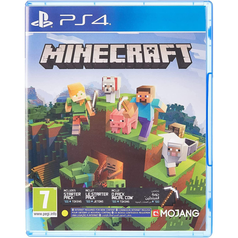 Playstation MINECRAFT STARTER PACK New Arrival (PS4)
