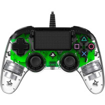 Nacon Wired Illuminated Compact Controller for PlayStation 4, Green
