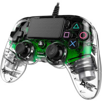 Nacon Wired Illuminated Compact Controller for PlayStation 4, Green