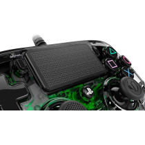 Nacon Wired Illuminated Compact Controller for PlayStation 4, Green