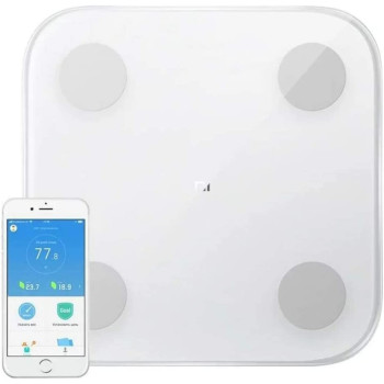 New Xiaomi Mi Body Composition Scale 2 Smart Fat Weight Health Scale BT 5.0 Balance Test 13 Body Date BMI Weight Scale LED Digital Display Mi Fit APP Data Analysis