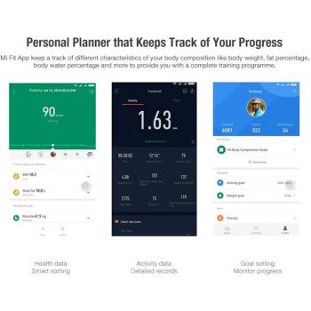 New Xiaomi Mi Body Composition Scale 2 Smart Fat Weight Health Scale BT 5.0 Balance Test 13 Body Date BMI Weight Scale LED Digital Display Mi Fit APP Data Analysis