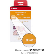 Canon 2 Pack Canon RP-108 High-Capacity Color Ink/Paper Set Designed for SELPHY CP910/CP820/CP1200 Printers