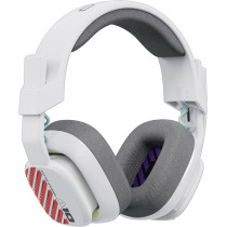 Astro A10 Gaming Wired Headset Gen 2 with Flip-to-Mute Microphone, 32 mm Drivers, Compatible with Playstation, PC - White