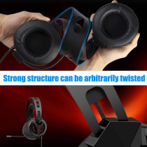 Andoer Andoer M180 Pro Noise Canceling Wired (3.5mm) Gaming Headset with Mic/LED Lights/Volume Control for PS4/Laptop/Smart Phone