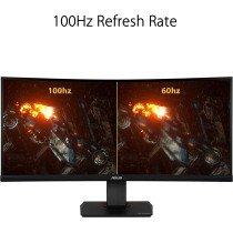 ASUS Asus TUF Gaming VG35VQ 35" Curved HDR Monitor 100Hz UWQHD (3440 X 1440) 1ms FreeSync Eye Care DisplayPort HDMI USB HDR10