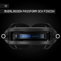 ASTRO ASTRO Gaming A40 TR Wired Gaming Headset + MixAmp Pro TR, Astro Audio V2, Dolby Audio, Swappable Mic, Game/Voice Balance Control, for PS5, PS4, PC, Mac - Black/Blue