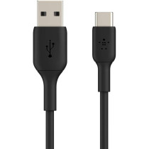 Belkin Belkin Boost Charge USB-C Cable (USB-C to USB-A Cable, USB Type-C Cable for Samsung, Pixel, iPad Pro, Nintendo Switch and More) 15 cm, Black