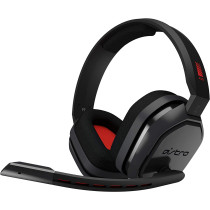 Astro Astro Gaming A10 Headset For Xbox One/Nintendo Switch / PS4 / Pc And Mac - Wired 3.5Mm And Boom Mic By Logitech - Eco-Friendly Packaging - (Red/Black)