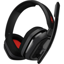 Astro Astro Gaming A10 Headset For Xbox One/Nintendo Switch / PS4 / Pc And Mac - Wired 3.5Mm And Boom Mic By Logitech - Eco-Friendly Packaging - (Red/Black)