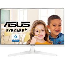 ASUS VY249HE-W 23.8" 1080P Monitor - White, Full HD, 75Hz, HDMI, VGA Frameless VESA Wall Mountable