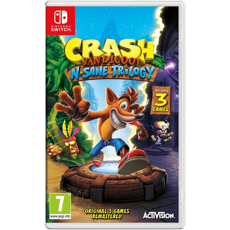 ACTIVISION Crash Bandicoot N. Sane Trilogy By Activision For Nintendo Switch (88199En)