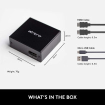 ASTRO ASTRO HDMI Adapter for PS5, Enables full Game:Voice Balance, 4K HDMI Audio Extractor to Optical Spdif Toslink, Compatible with A50 Base Station, MixAmp Pro TR, A20 Gaming Headset on PlayStation 5