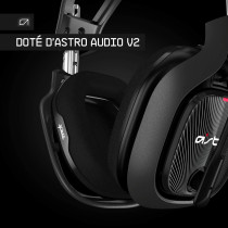 Astro A40 TR Wired Gaming Headset + Controller Mounted MixAmp M80, Astro Audio V2, Swappable Mic, Black/Green