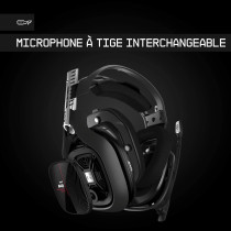 Astro A40 TR Wired Gaming Headset + Controller Mounted MixAmp M80, Astro Audio V2, Swappable Mic, Black/Green