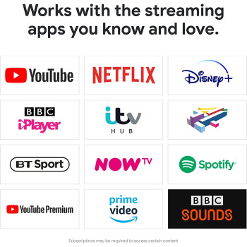 Google Google GA00439-GB Chromcast 3 - Black (Pack of 1)