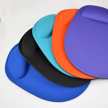 BlackfellSOUQ Ergonomic Mouse Pad with Wrist Support Rest Soft EVA Mouse Mat for Laptop Desktop Anti-Slip Mice Mat