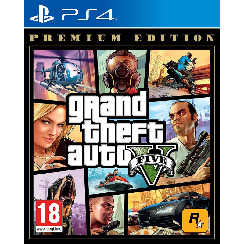 ROCKSTAR GAMES Grand Theft Auto V (5) - Premium Edition /PS4