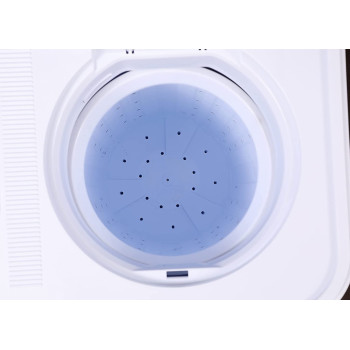 Impex WM 4202 10KG Semi Automatic Washing Machine with Transparent Window View Air Turbo 6.5KGS Spin Capacity Temperature Resistance Wash Buzzer Soack Function