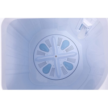Impex WM 4202 10KG Semi Automatic Washing Machine with Transparent Window View Air Turbo 6.5KGS Spin Capacity Temperature Resistance Wash Buzzer Soack Function