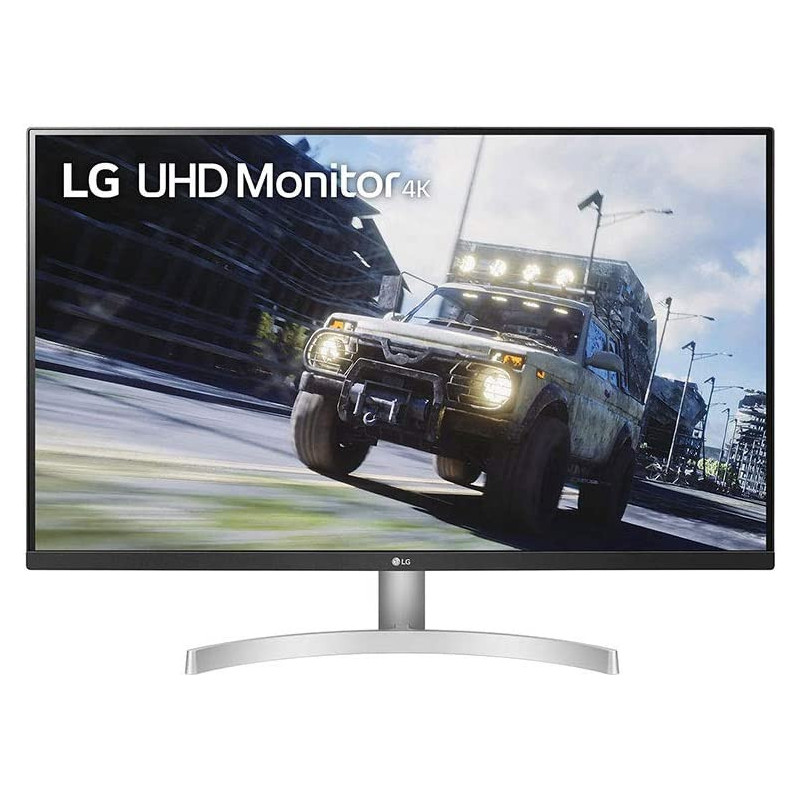 LG 32 inch 4K UHD Monitor (3840x2160) with HDR10, AMD FreeSync, 32UN500-W